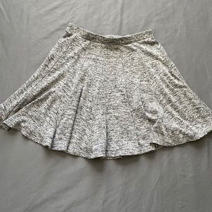 Gray A line skirt